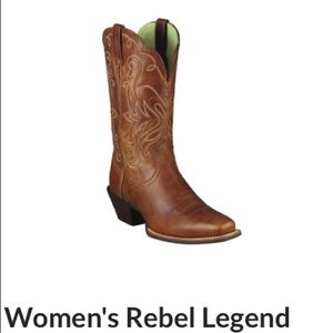 Ariat Women’s Rebel Legend brown cowgirl boots